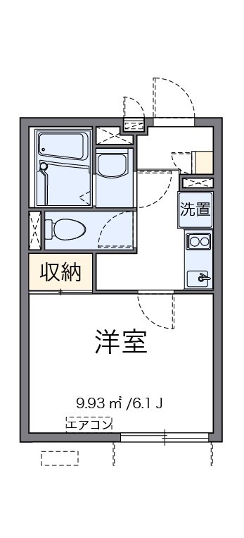 ル　リアン 201号室 間取り