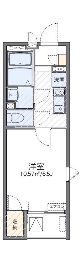 レオネクストホークス 間取り図