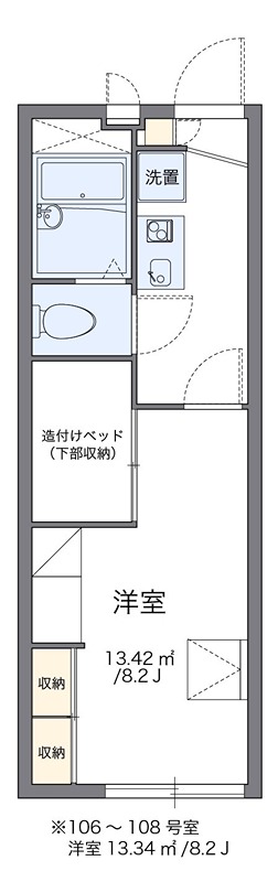 ベガⅢ 間取り図