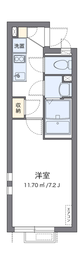 クレイノシャイン 間取り図