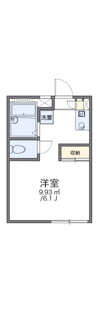 レオパレス横浜とつか 間取り図