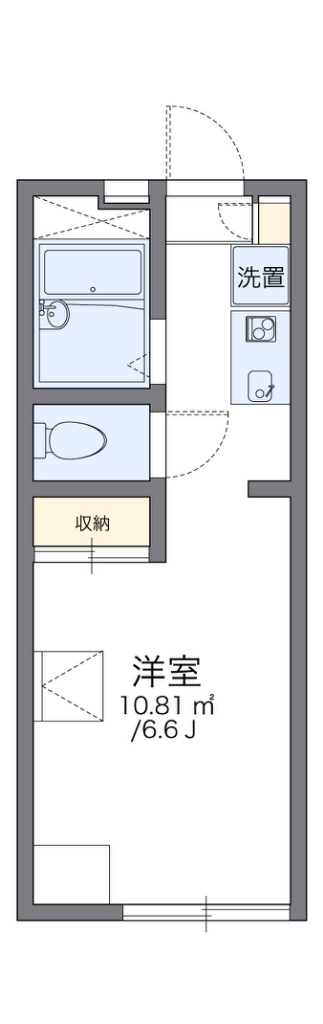 レオパレスＨ＆Ｍ 間取り図