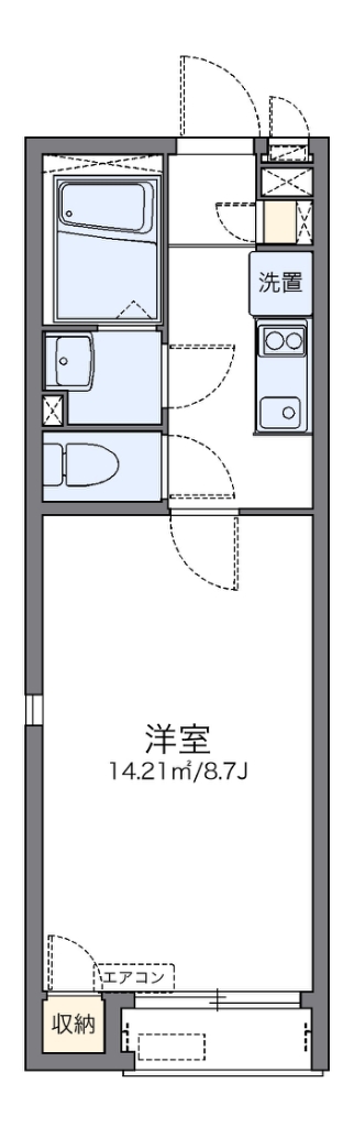 レオネクストグランツ 間取り図