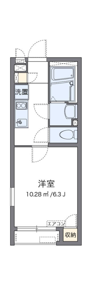 クレイノボヌール　ラ　メゾン 間取り図