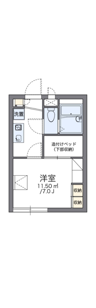 レオパレスｗｉｌｌ 間取り図