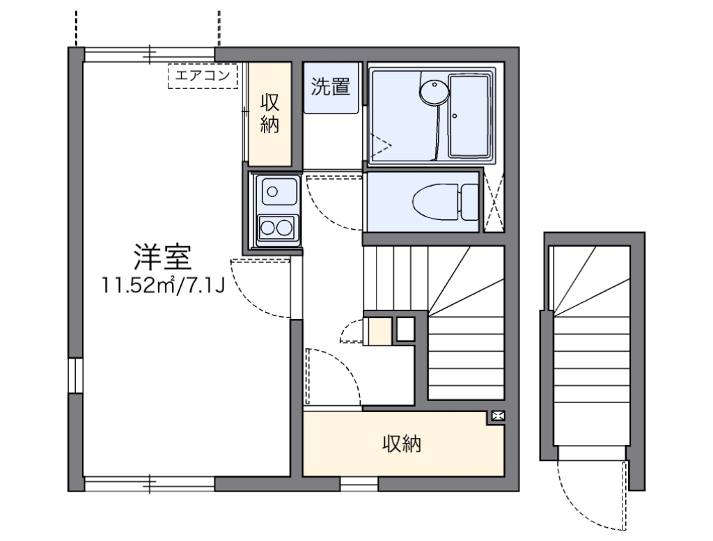 レオネクストカームネス　泉 間取り図