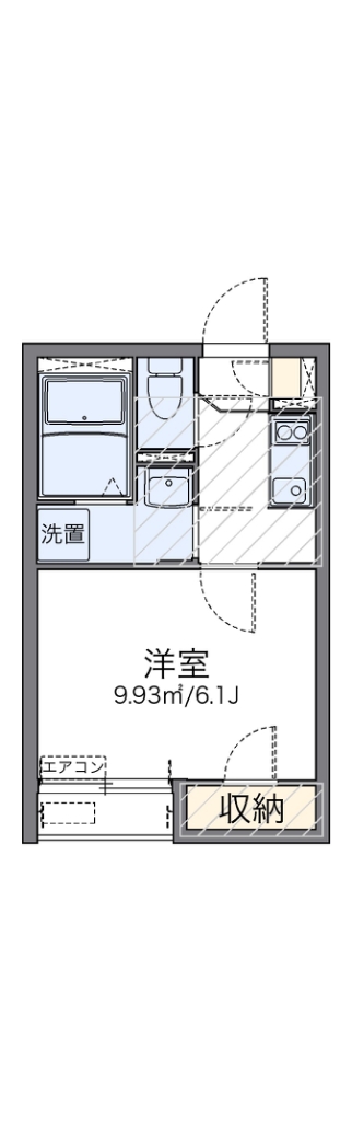 レオネクストカーサレフィナード 間取り図