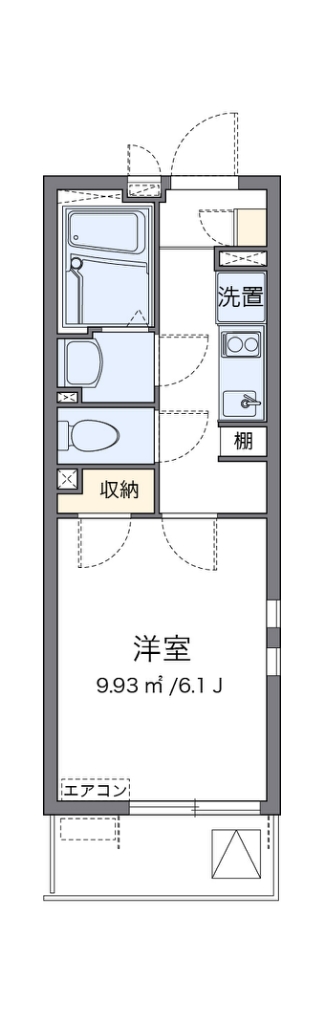 クレイノ彩Ⅴ 311号室 間取り