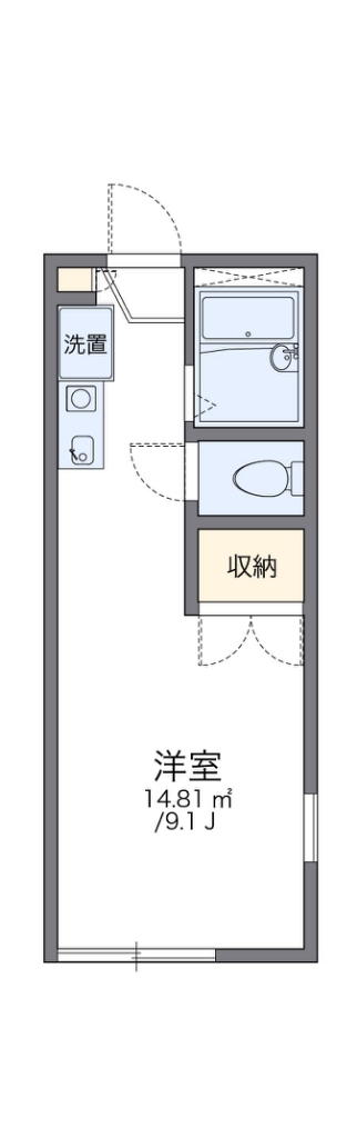 レオパレスメゾン・ド・カメリア 間取り図