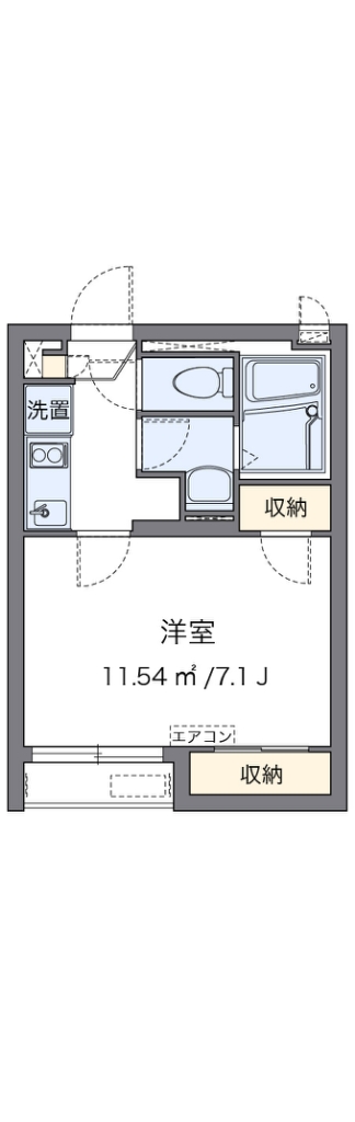 クレイノレーヴ　かえで 間取り図