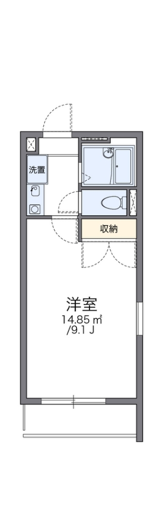 レオパレス東洋 間取り図