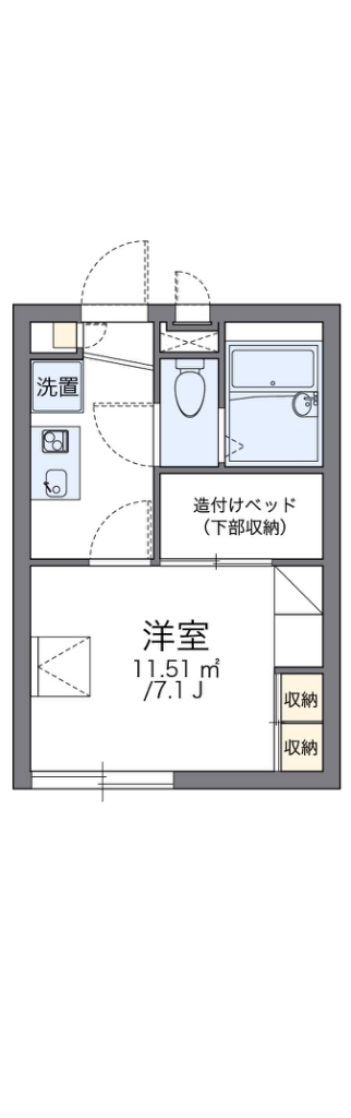 レオパレスシグナル 間取り図