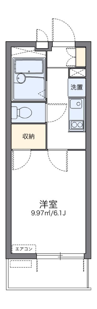 レオパレスＲｏａｄ　＆　Ｓｋｙ 間取り図