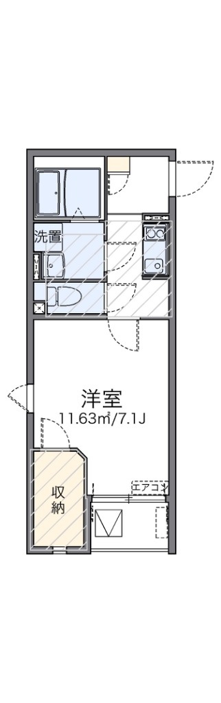 レオネクストシャイン宮内 305号室 間取り