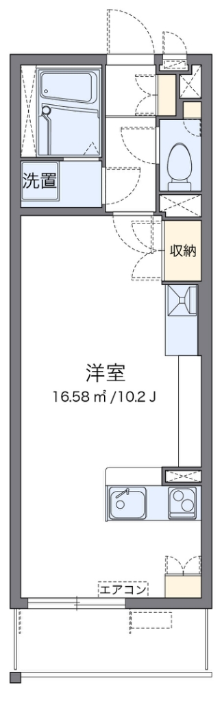 レオネクストレジデンス川崎 間取り図