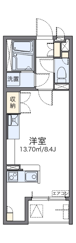 レオネクストテルス 間取り図