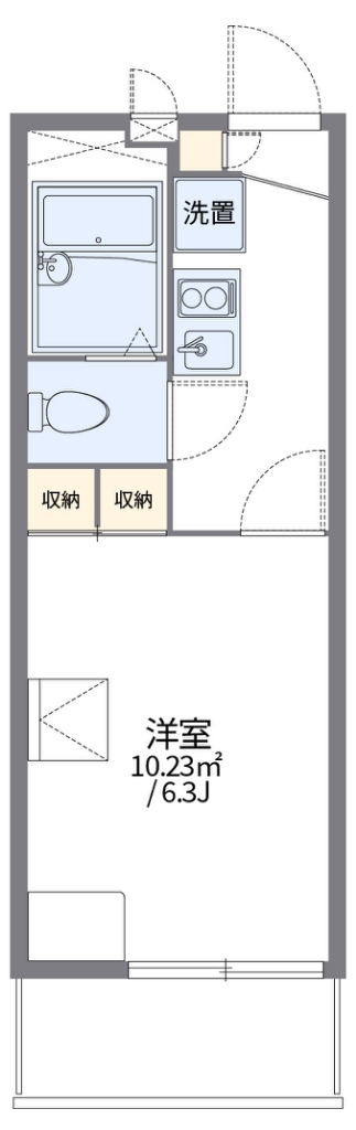 レオパレスＰＣＯＴＴ 間取り図