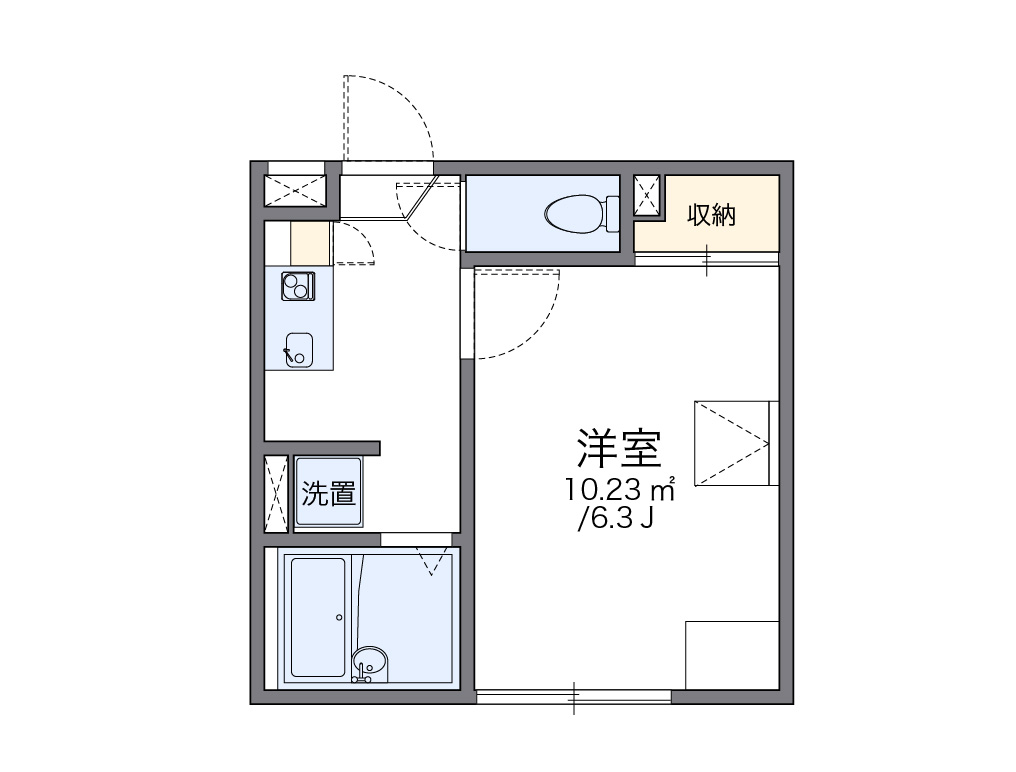 レオパレスＴ＆Ｙ 203号室 間取り