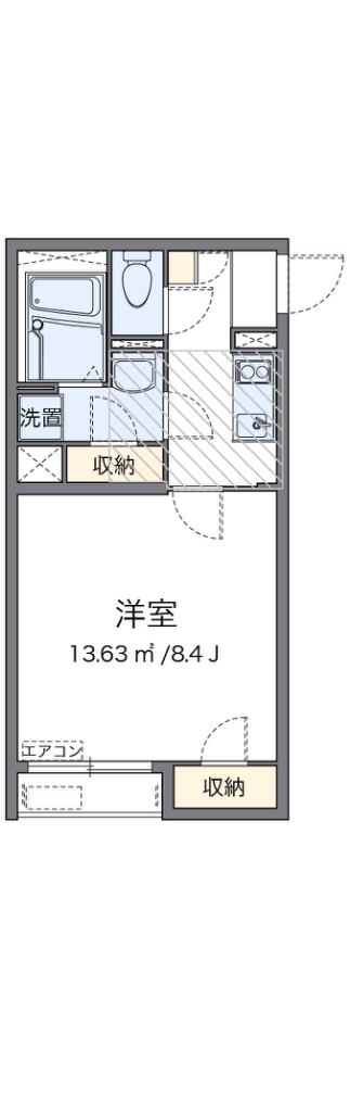 クレイノＢＥＮＴＥＮ 間取り図