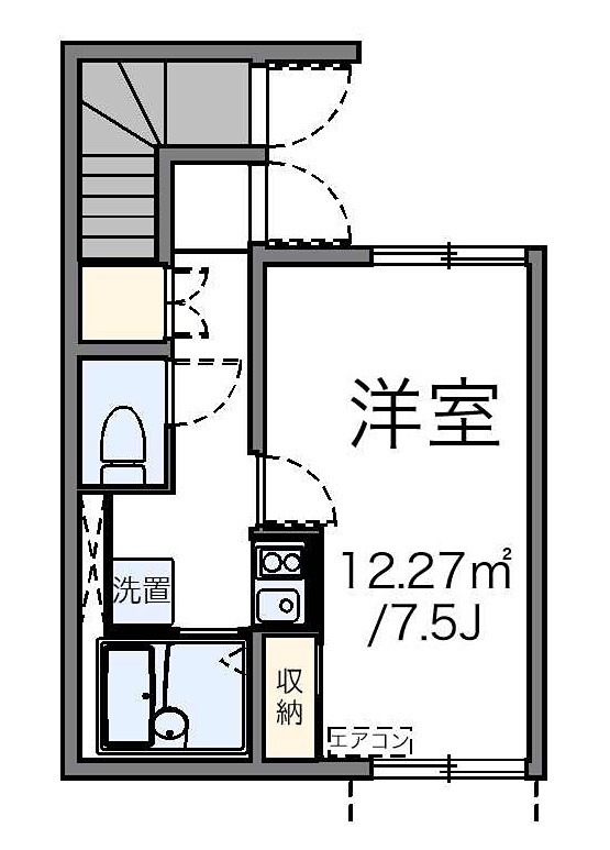 ホッチポッチ 間取り図