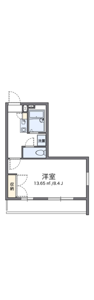 レオパレスＯ・Ｚー１ 間取り図