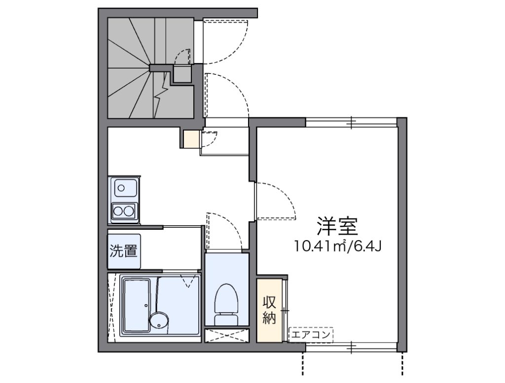 レオネクストＰＩＭＡ 間取り図