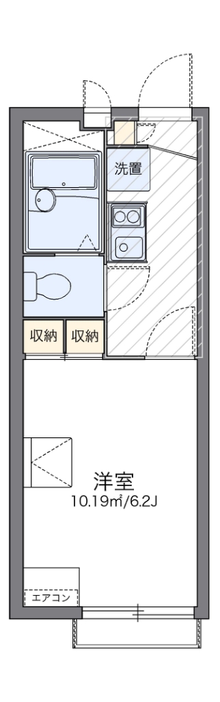 レオパレスＰＵＲＥＲＩＳＥ 間取り図