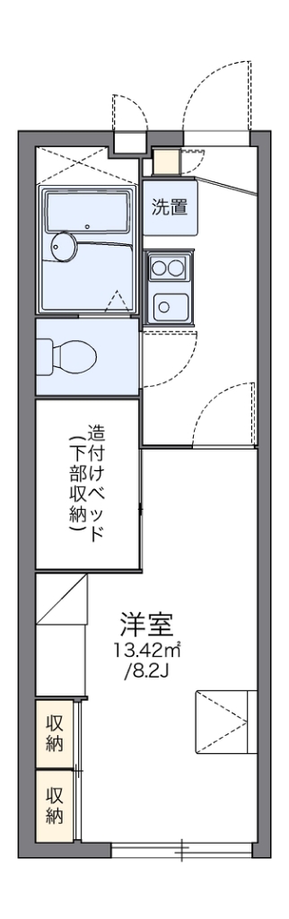 レオパレスＭＩＮＥⅡ 間取り図