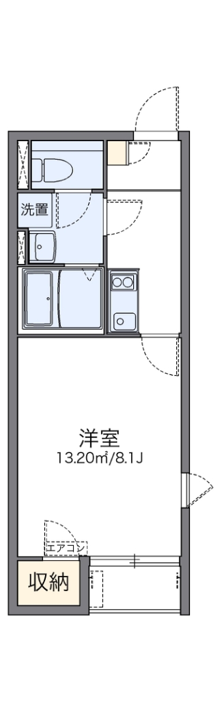 レオネクストバロンⅢ 間取り図