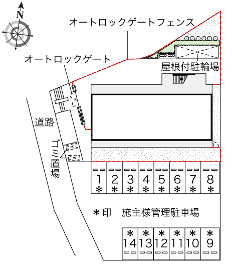 レオパレス元住吉桜下 その他1