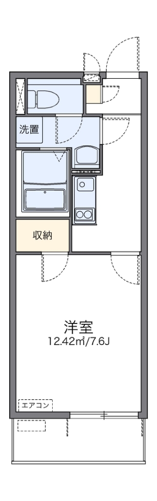 レオネクストブラザーズハイツ 304号室 間取り