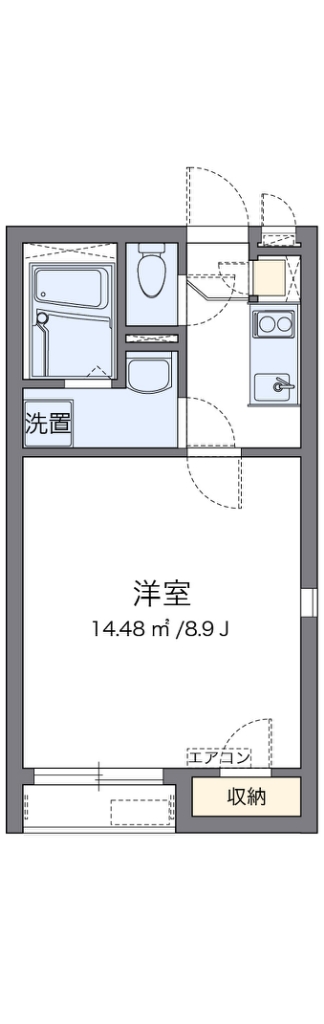 レオネクストクレールウィン 間取り図