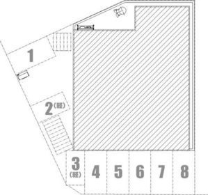 アステローペ24 駐車場