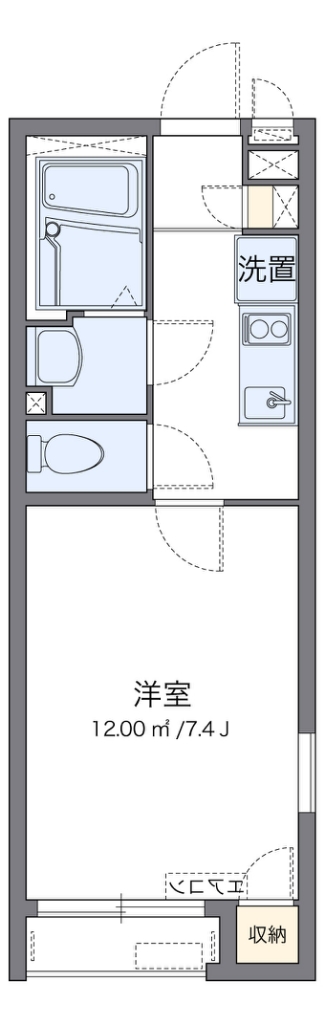 クレイノＴＯＭＯ 間取り図