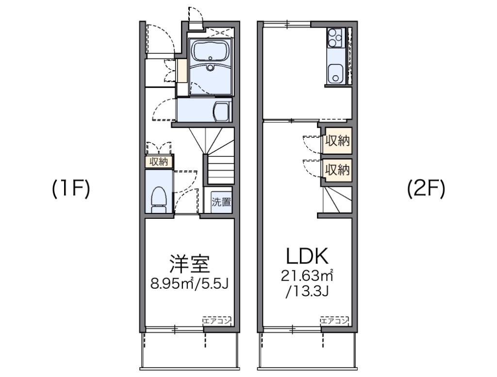 レオネクストＲＥＮ 間取り図