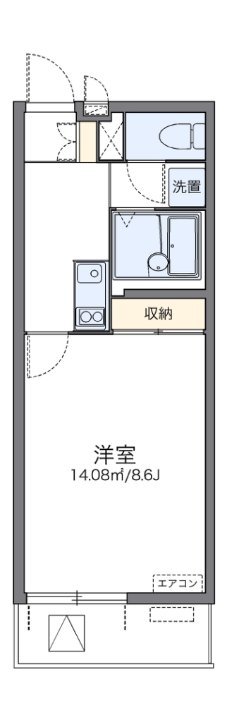 レオネクストウインズ立野 間取り図