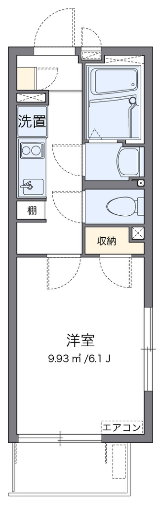 クレイノリバー　ＫⅢ 間取り図