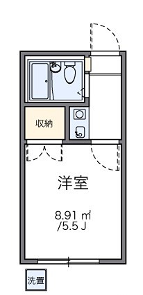 蒲田 103号室 間取り