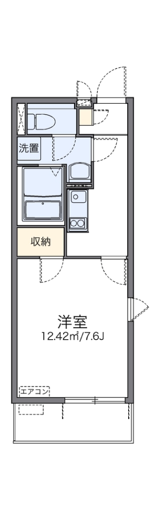 レオネクストヴォラーレ 間取り図