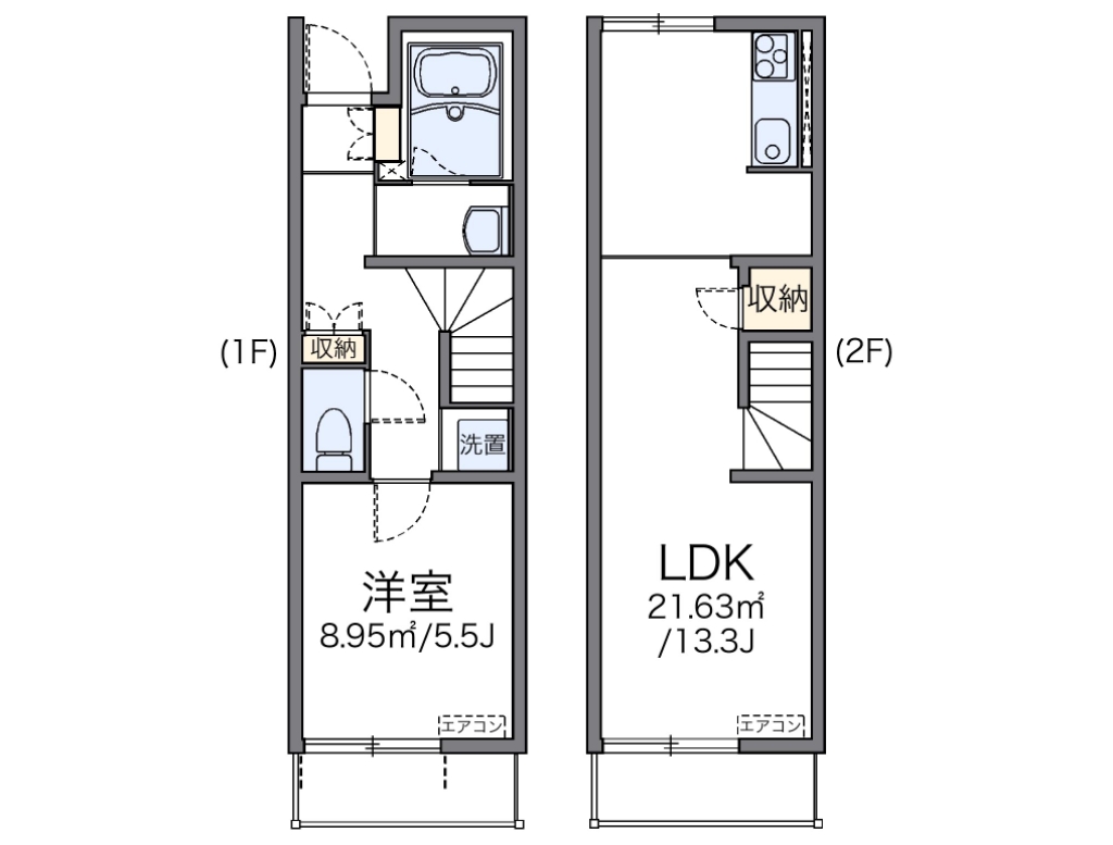 レオネクストコンカドール 間取り図