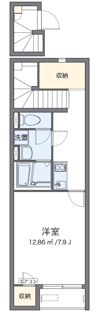 レオネクストコンフォールユウキ 間取り図