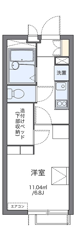 グリーン中台 間取り図