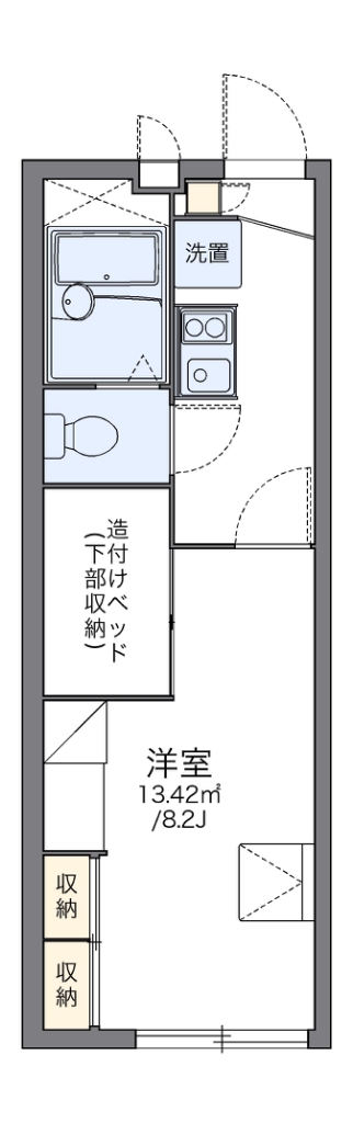 レオパレスＭＩＮＥⅡ 間取り図