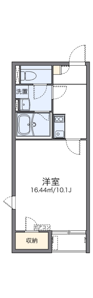 レオネクストグラース 間取り図