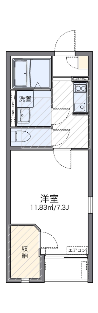 レオネクストグラースⅡ 間取り図