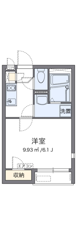 レオネクストボナール　Ｊｏｙ 101号室 間取り