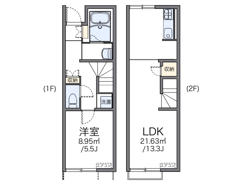 レオネクストヴィラージュ 間取り図