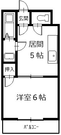 コーポピープル 間取り