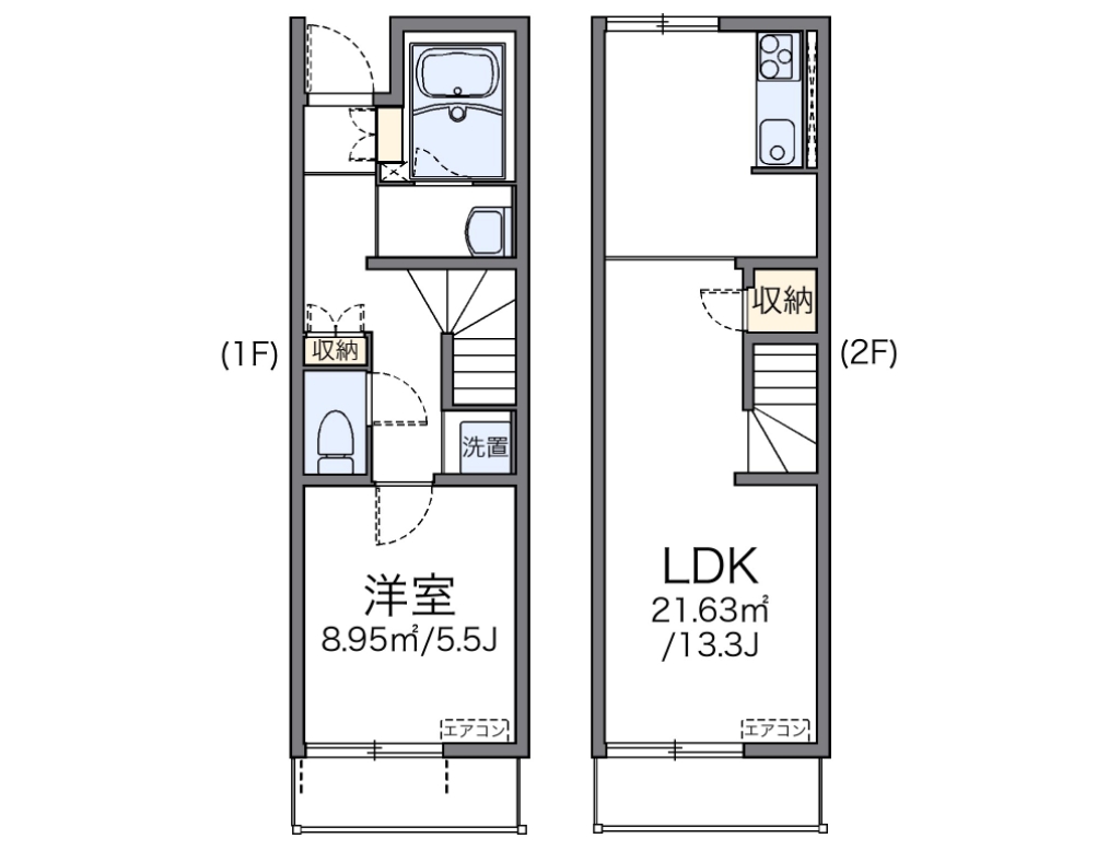 レオネクストコンカドール 間取り図