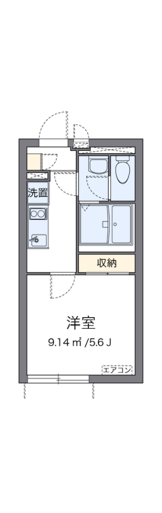 クレイノ練馬光が丘 間取り図